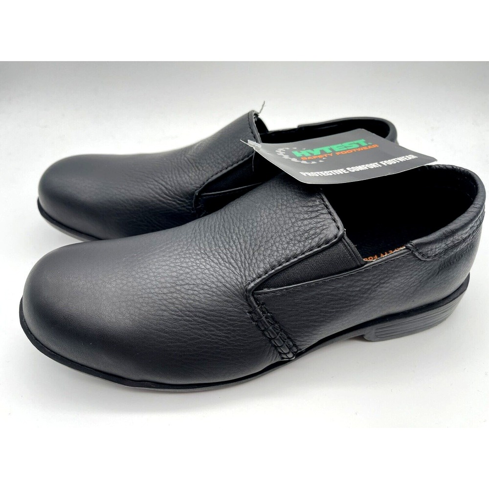 Hytest Rosie‎ Women's Safety Shoe Slip Resistant Black Size 9.5 Wide K17170